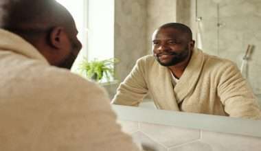 The Love Central - Animage of a man depicting self-love