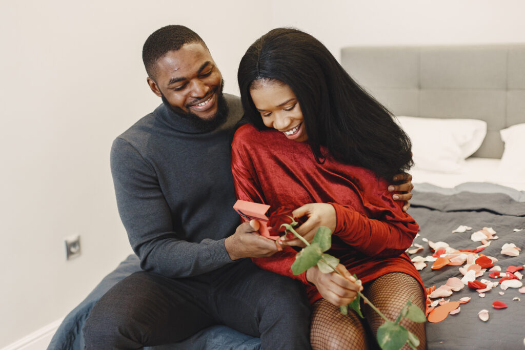 The Love Central - African couple spending time together The Love Central -