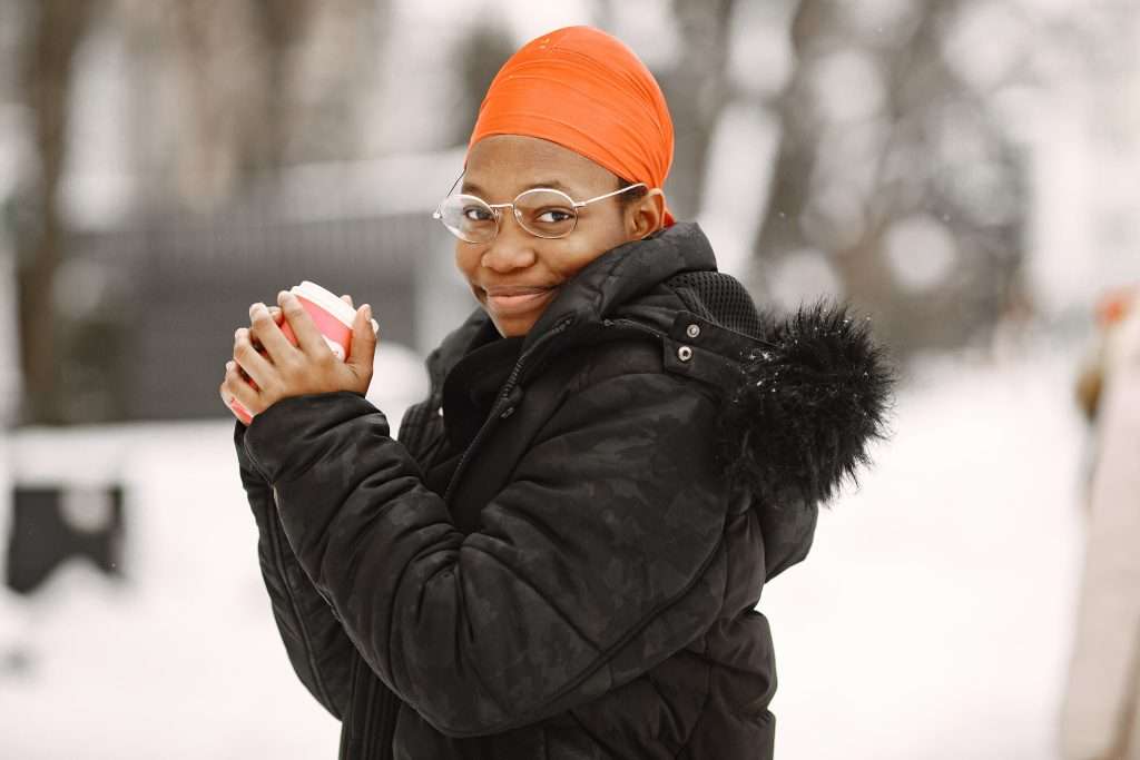 The Love Central - Portrait of young African American woman in the city The Love Central -