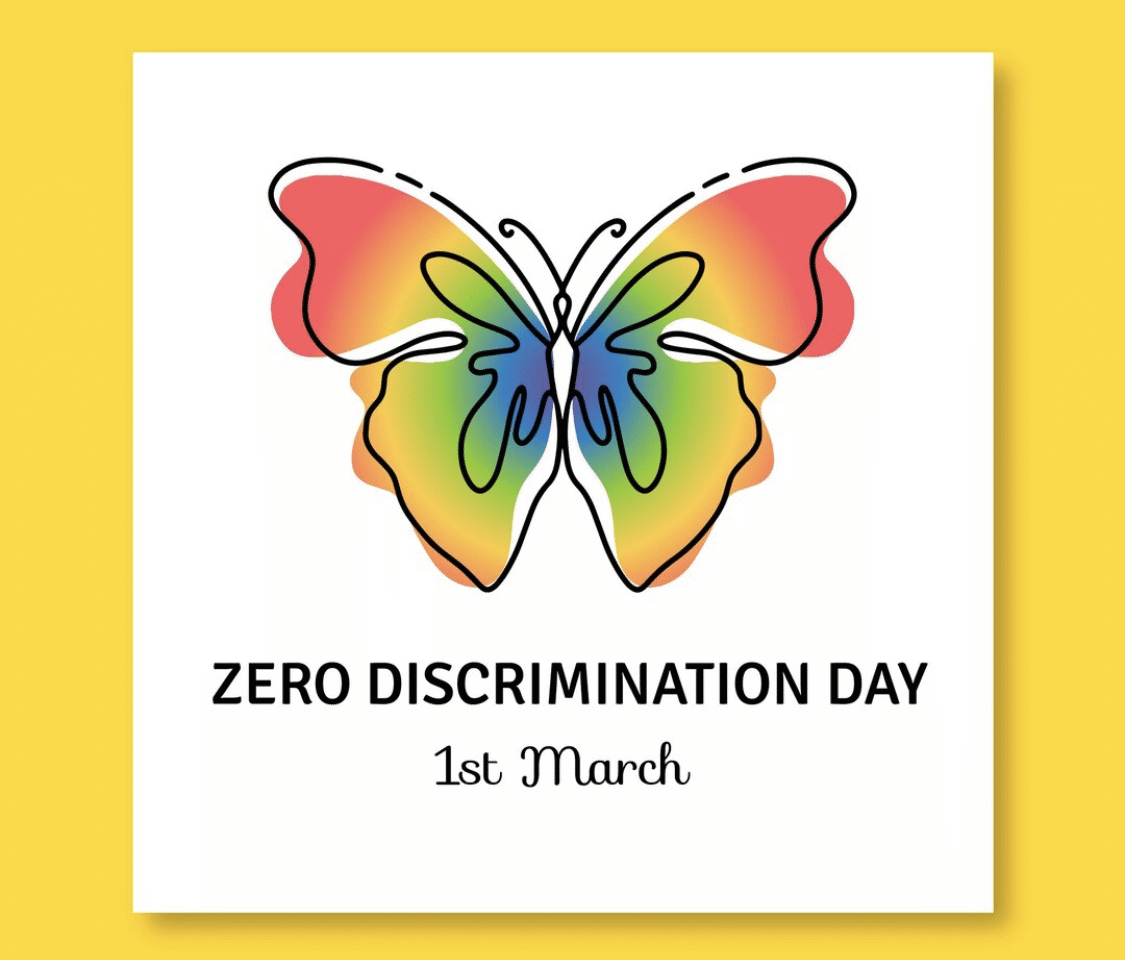 The Origin of the Butterfly Symbol for Zero Discrimination Day