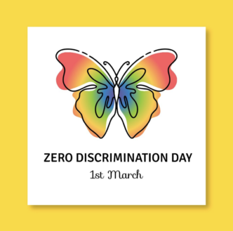 The Origin of the Butterfly Symbol for Zero Discrimination Day