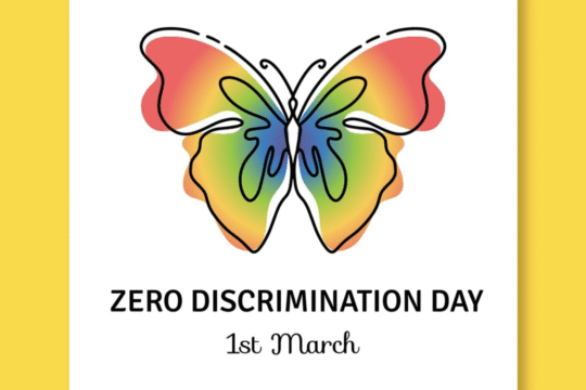 The Origin of the Butterfly Symbol for Zero Discrimination Day