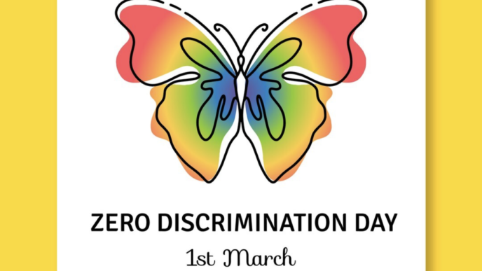 The Origin of the Butterfly Symbol for Zero Discrimination Day
