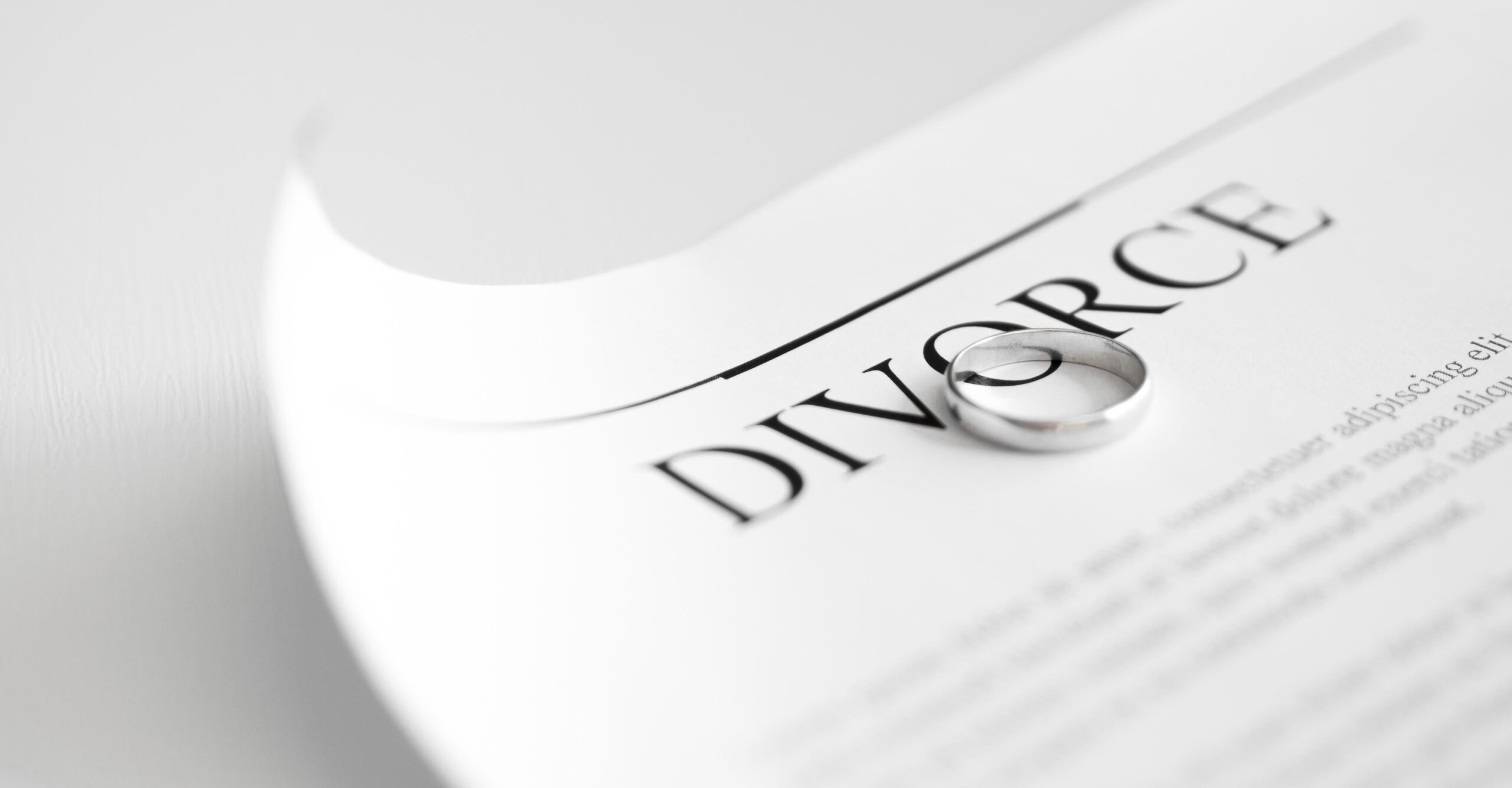The Love Central - Divorce paper