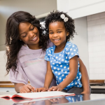 The Love Central - A happy mother and daughter.