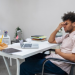 The Love Central - A stressed out worker.