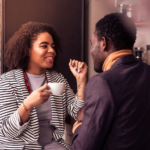 The Love Central - People on a first date.