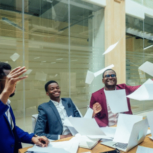 The Love Central - Friends in aboard meeting