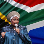 The Love Central - Miriam Makeba on stage.