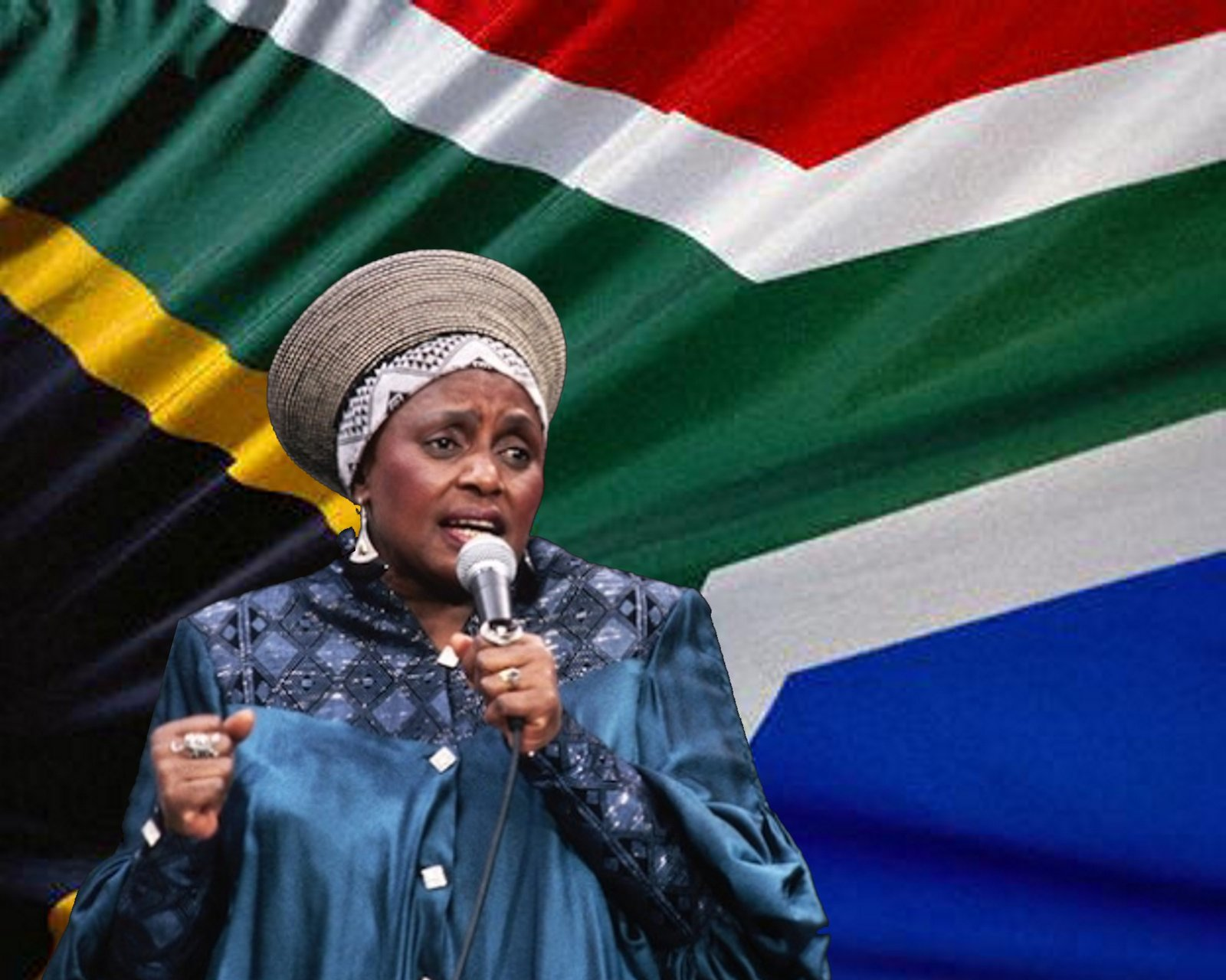 The Love Central - Miriam Makeba on stage.