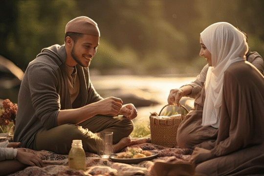 A muslim couple