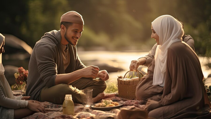 A muslim couple