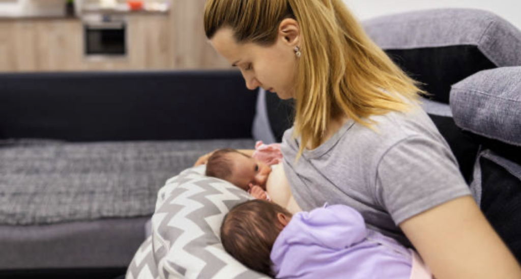 Double Duty: Mastering the Art of Breastfeeding Twins