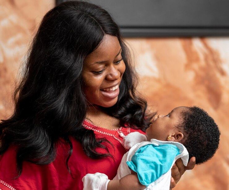 The Love Central - Mom and baby