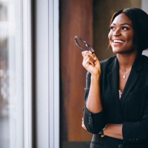The Love Central - Africa's Future is Female: Empowering Women for a Brighter Tomorrow The Love Central - A beautiful African female entrepreneur