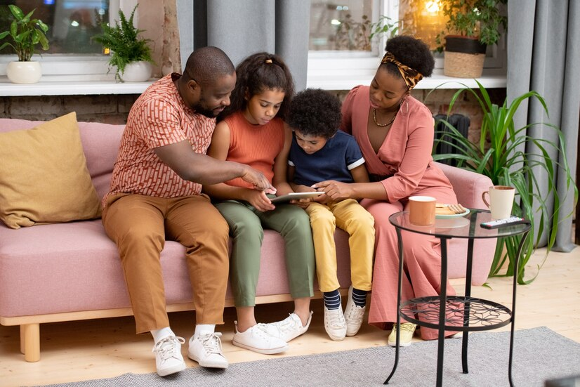 A beautiful family