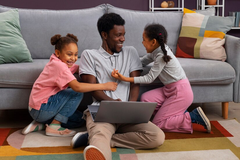 The Love Central - Is Physical Punishment Still the Answer? Parenting in Black Communities The Love Central - Dad and beautiful daughters