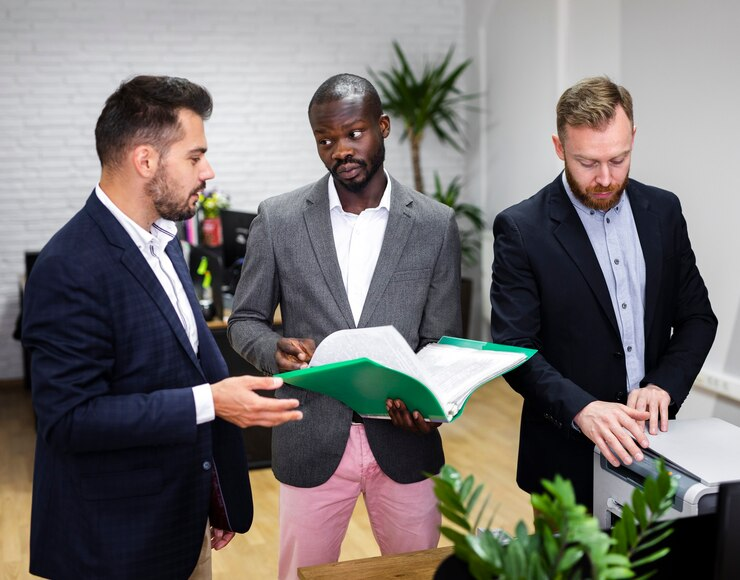 The Love Central - Practical Tips for Creating a Harmonious Work Culture The Love Central - Colleagues checking a document