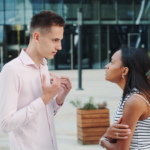 The Love Central - Couple addressing a misunderstanding