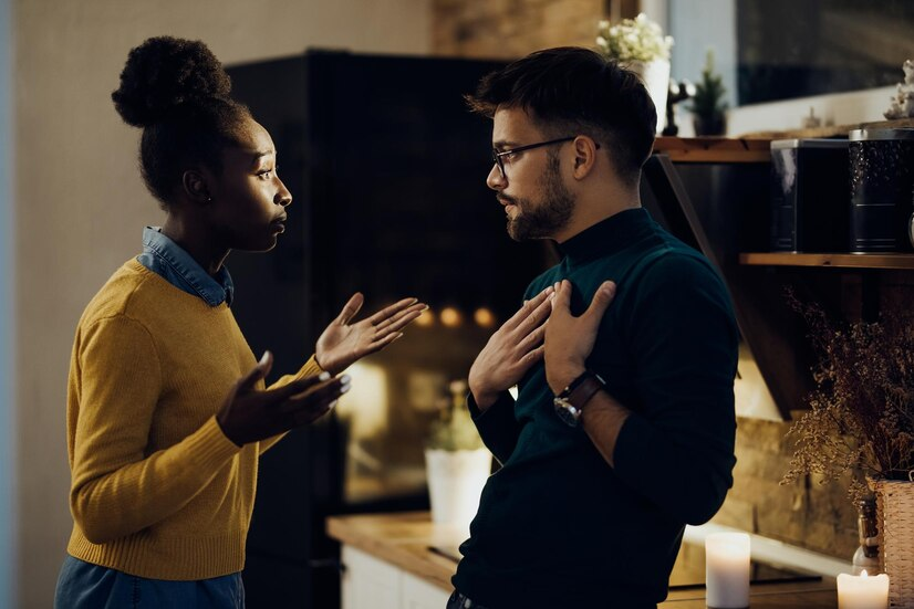 The Love Central - Respect is Non-Negotiable: How to Handle a Disrespectful Partner The Love Central - Couple arguing