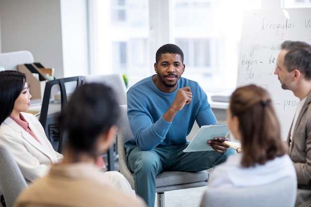 The Love Central - close-up-people-studying-language-together_23-2149300725 The Love Central -
