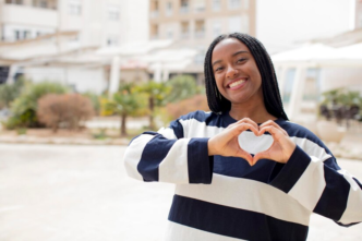 A single and happy lady