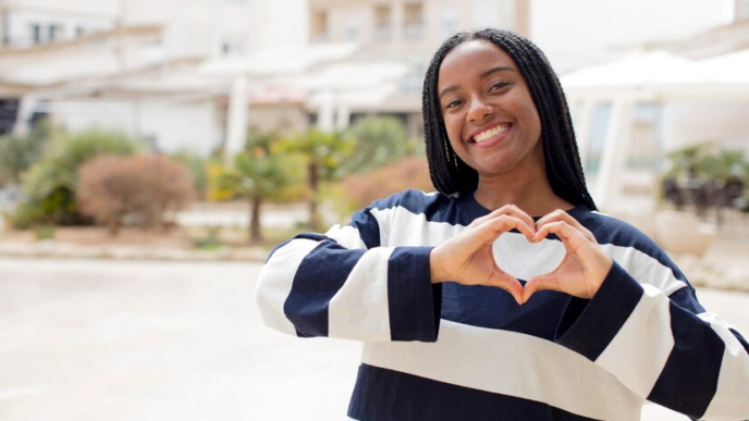 A single and happy lady