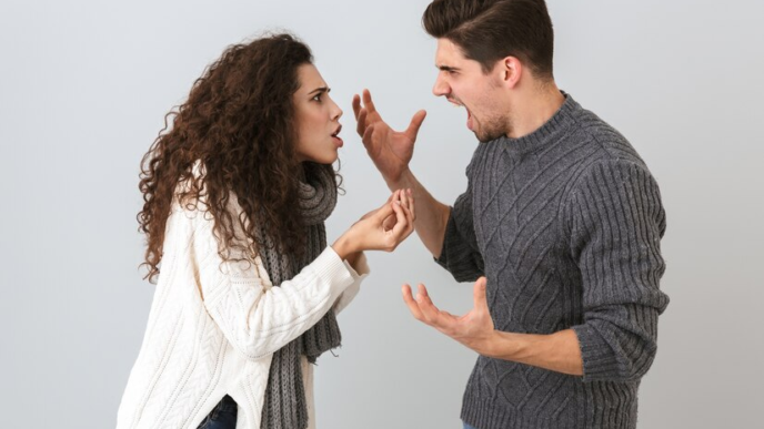 Friends in an arguement