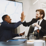 The Love Central - boss and employee greeting