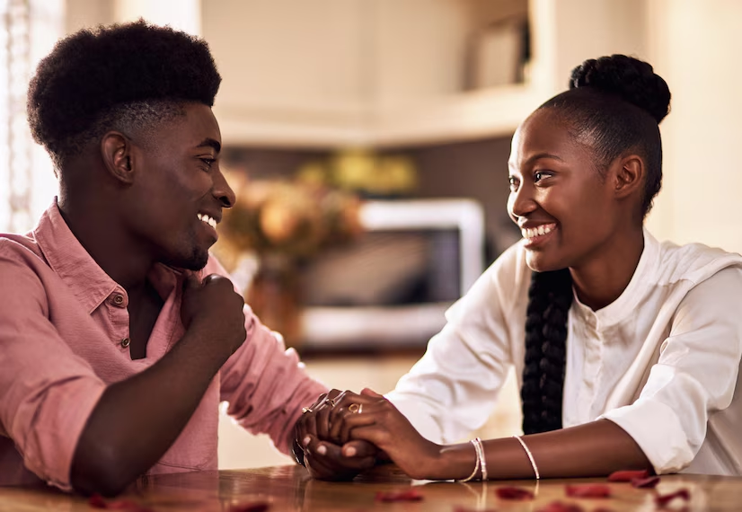 A couple in love