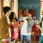 The Love Central - Enjoying a holiday party
