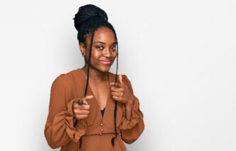 A beautiful black lady