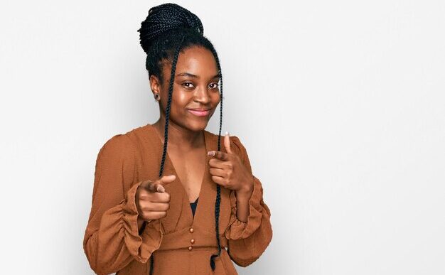 A beautiful black lady