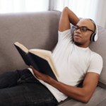 The Love Central - A man reading a book