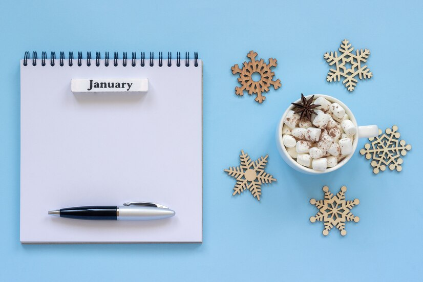 The Love Central - January Journaling Prompts for Emotional Healing and Growth The Love Central - January journal