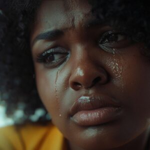 The Love Central - A lady on tears