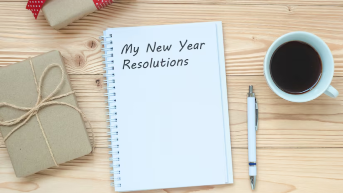 A new year resolution journal