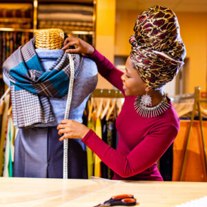 The Love Central - authentic ethnic africa america sellerwoman working in shop The Love Central -