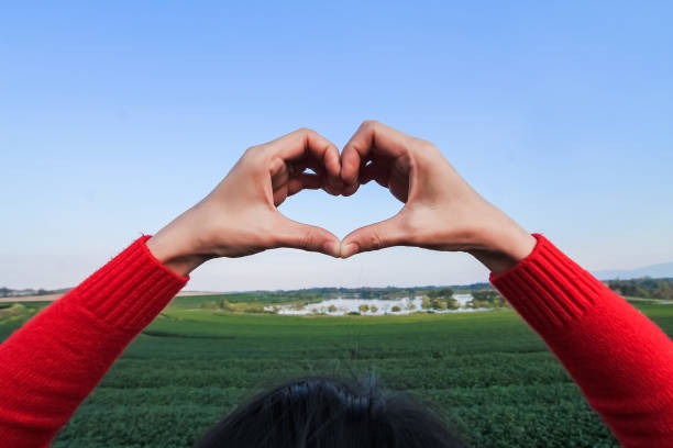 The Love Central - how to receive love. Imge by iSock