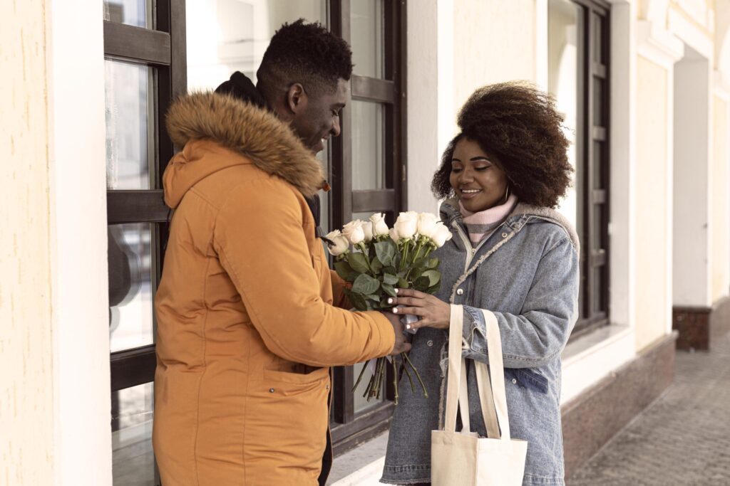 The Love Central - medium-shot-man-offering-flowers The Love Central -