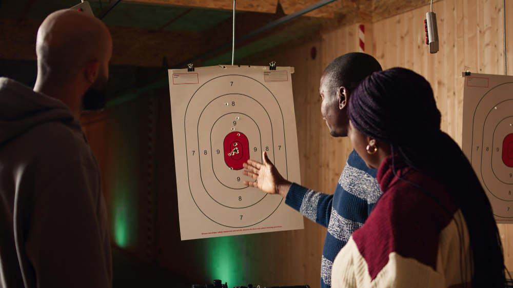 The Love Central - Axe target game