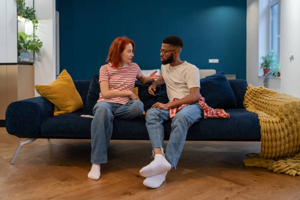 The Love Central - Trust Communication and Playfulness Couple communicating