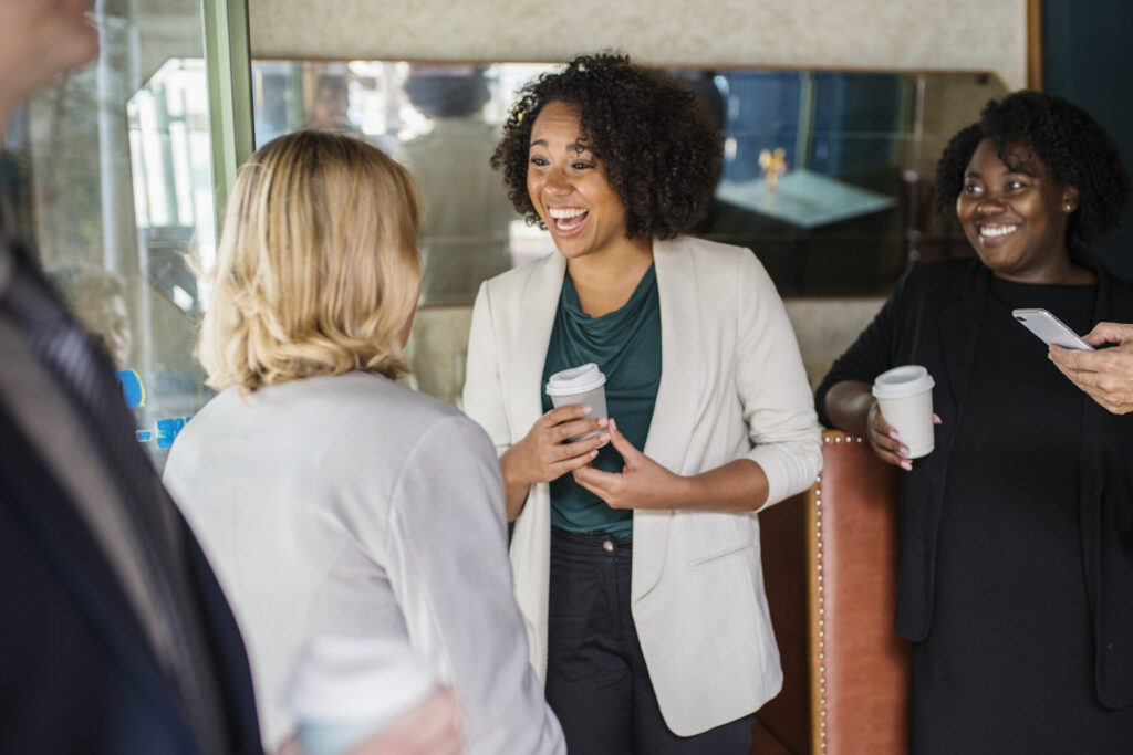 The Love Central - Businesswomen talking to each other <a href="https://www.freepik.com/free-photo/businesswomen-talking-each-other_2827255.htm">Image by rawpixel.com on Freepik</a>
