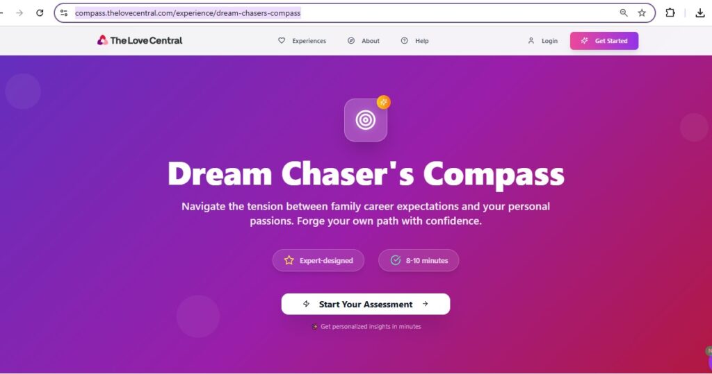 The Love Central - The Dream Chaser's Compass