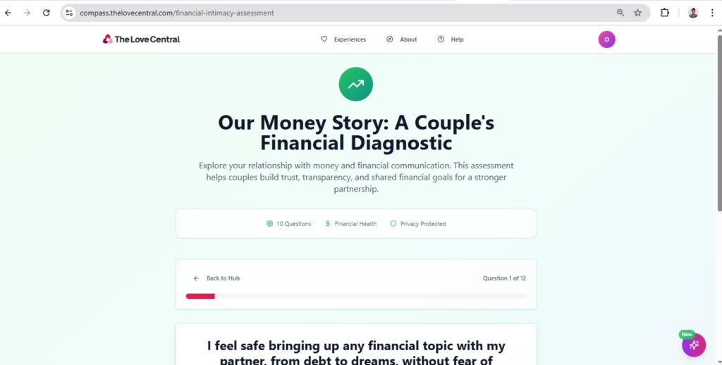 The Love Central - The Hidden Link Between Your Bank Habits and Your Heart 3 The Love Compass Quiz